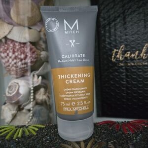 Paul Mitchell Mitch Calibrate Medium Hold Low Shine Thickening Cream 2.5oz New